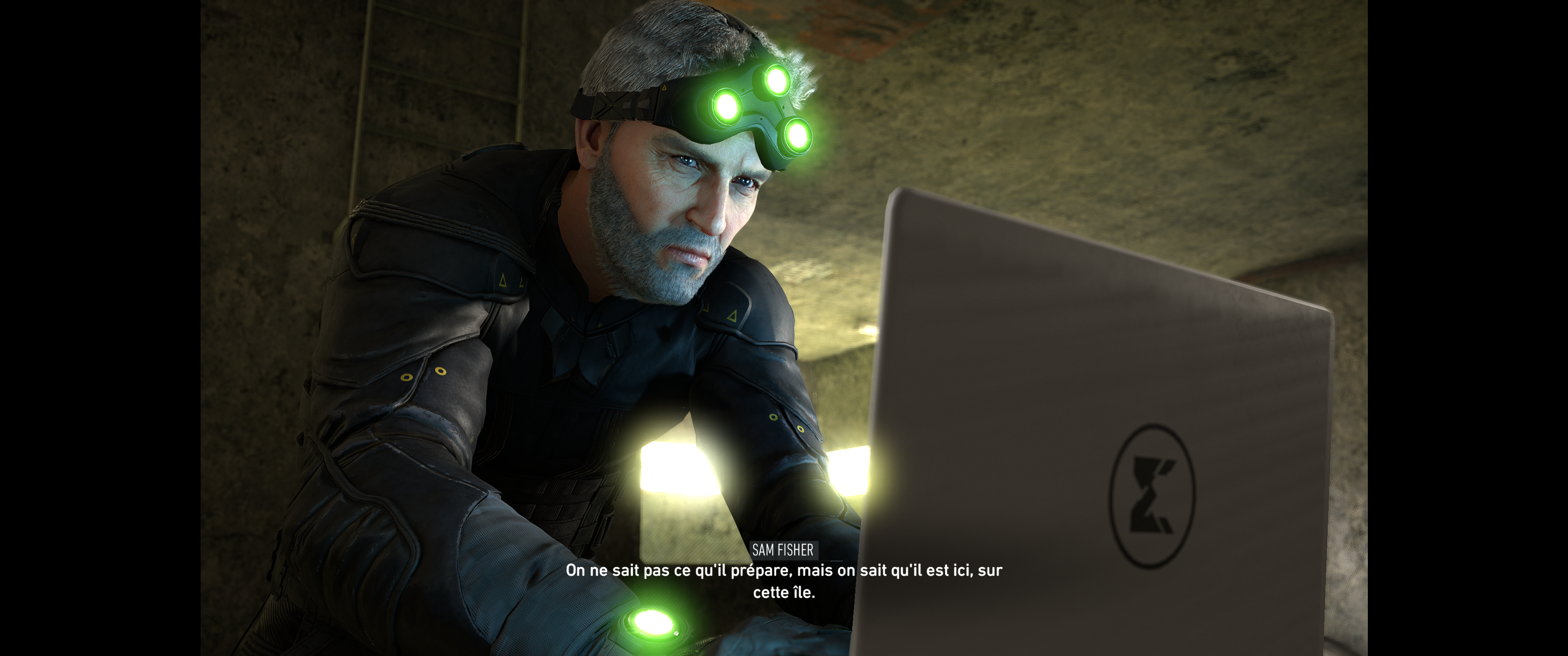 Sam Fisher dans Ghost Recon: Breakpoint